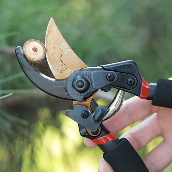 Rongxin Foarfecă de tăiat crengi SK5, îngroșată – Foarfă de grădină robustă pentru crengi groase, economie de efort