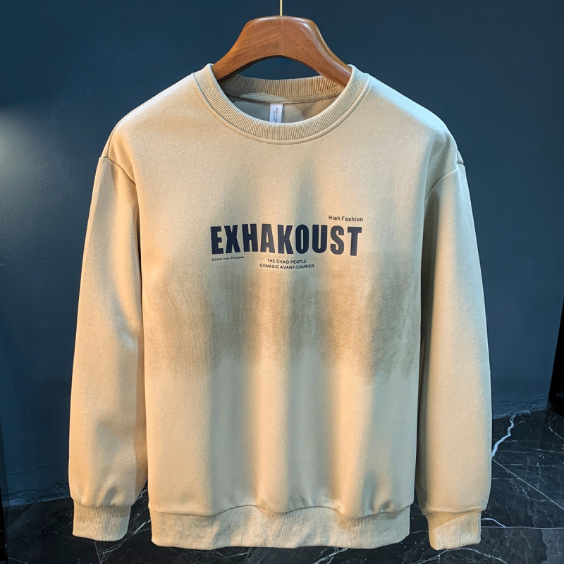 Muški premium streetwear pulover s printom, oversize krojem, za proljeće i jesen