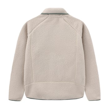 Unisex flīses jaka ar augstu apkakli, divpusējs flīss, vienkrāsains modelis ziemai, pavasarim un rudenim