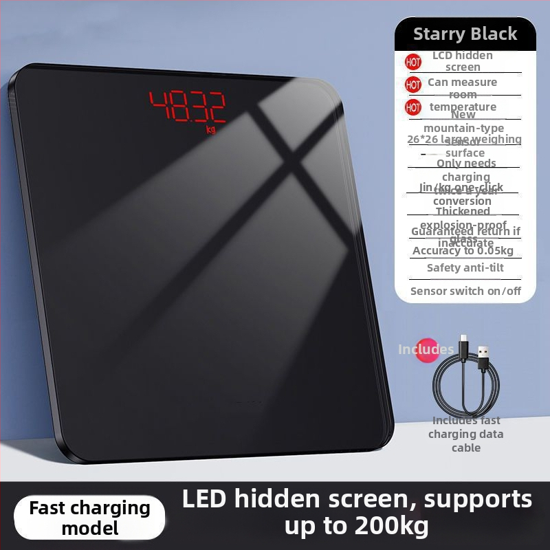 Keha kaalukaala, elektrooniline, lihtne disain, täiskasvanutele