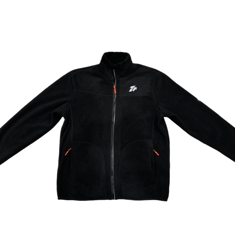 Unisex polārā flīsa jaka ar korāla velūra iekšpuse rudens āra aktivitātēm