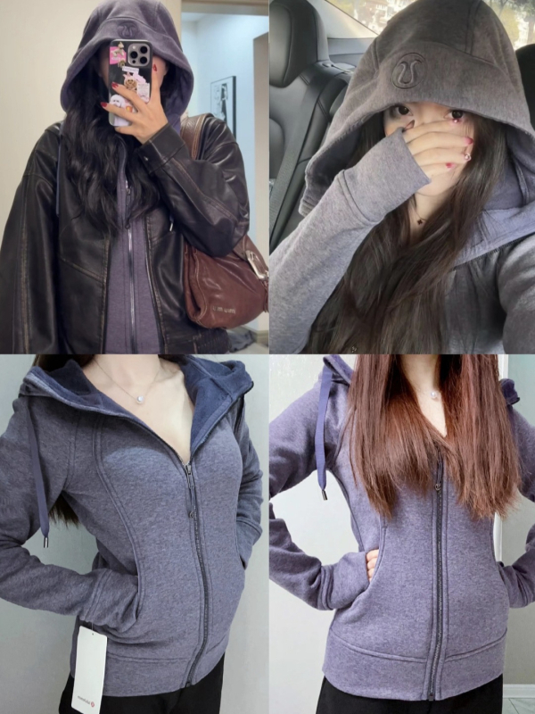 Slim-fit mikina s kapucňou z bavlny, predný zips, ležérny štýl kardigánu, dlhé rukávy