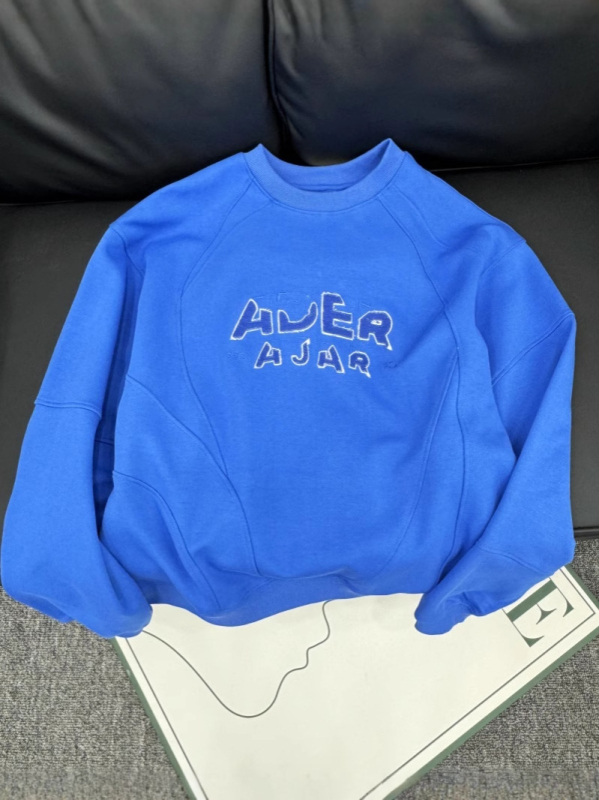 ADER H Unisex hoodie pulover - ležernog kroja, pleteni gornji dio za jesen i zimu