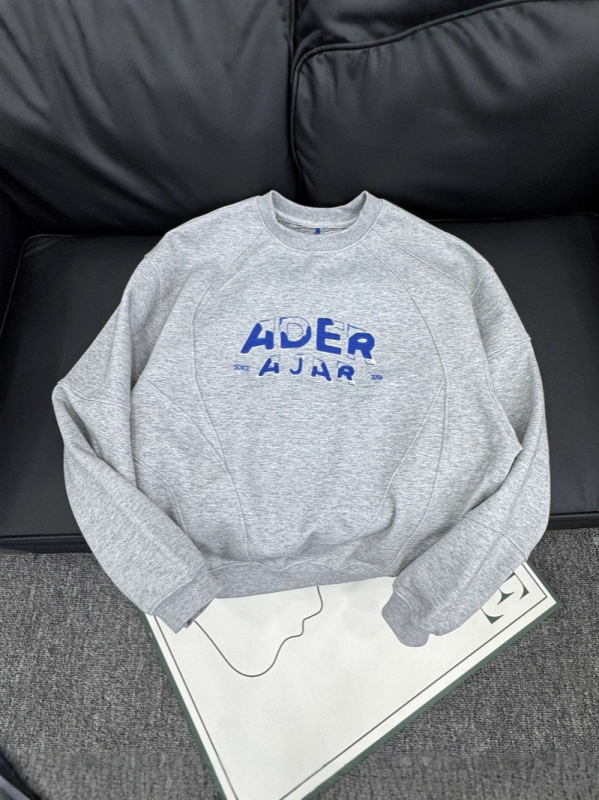 ADER H Unisex hoodie pulover - ležernog kroja, pleteni gornji dio za jesen i zimu