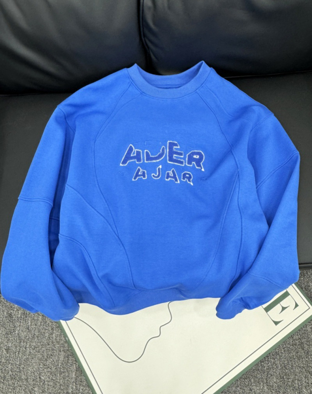 ADER H Unisex hoodie pulover - ležernog kroja, pleteni gornji dio za jesen i zimu
