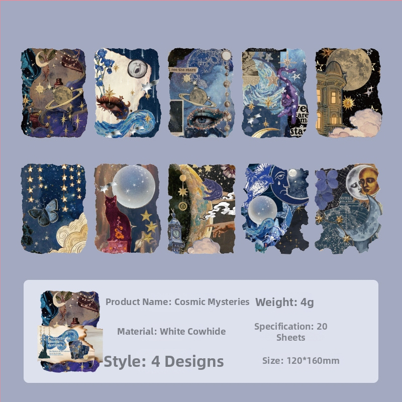 Dyeing Dienasgrāmatā Papīra komplekts – Materiāls: Papīrs, Drukas tehnika, 45 g uz maisiņu, Piemērots kā personīgā dāvana