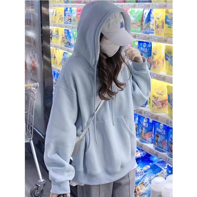 Hanorac damă cu glugă din fleece, material pluș, modal ca material principal, lungime ultracurtă