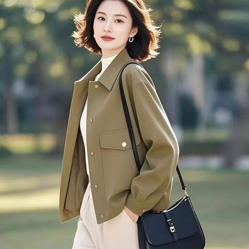 Moteriška plona be rankovių striukė su polo apykakle, Chenille audinys, Spandex 90-95%, 2025 m. pavasaris