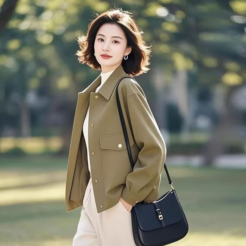 Moteriška plona be rankovių striukė su polo apykakle, Chenille audinys, Spandex 90-95%, 2025 m. pavasaris