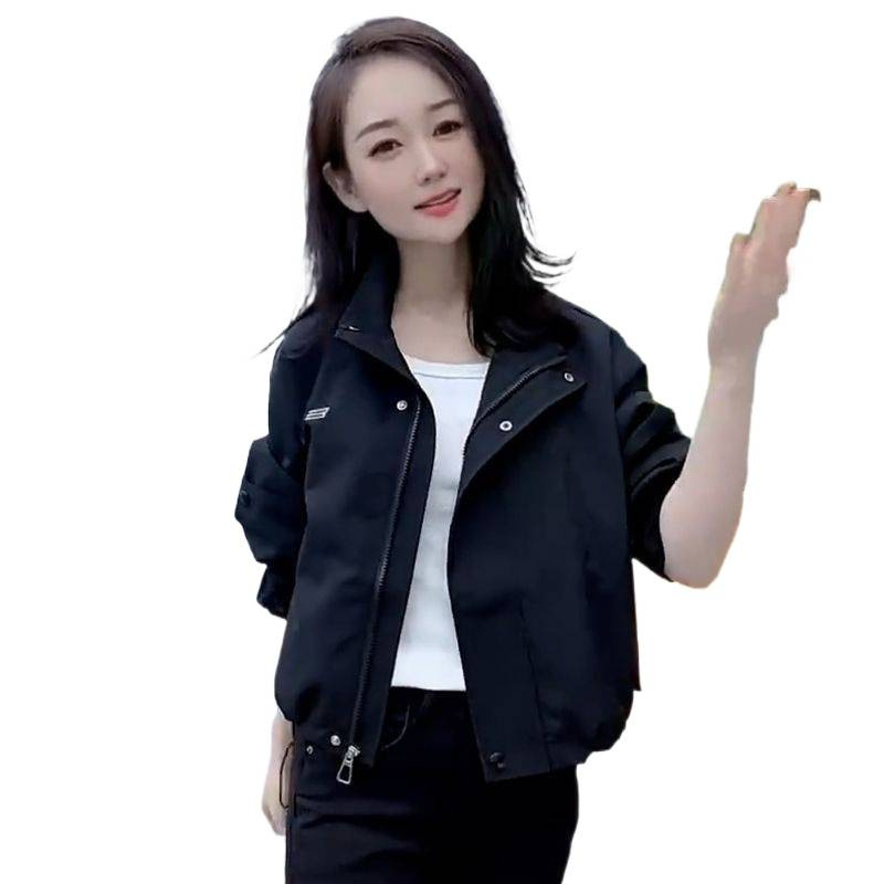 Casual moterų vėjo švarkas su stovinčia apykakle, be rankovių, Chenille audinys su 90–95% spandekso, pavasaris 2025