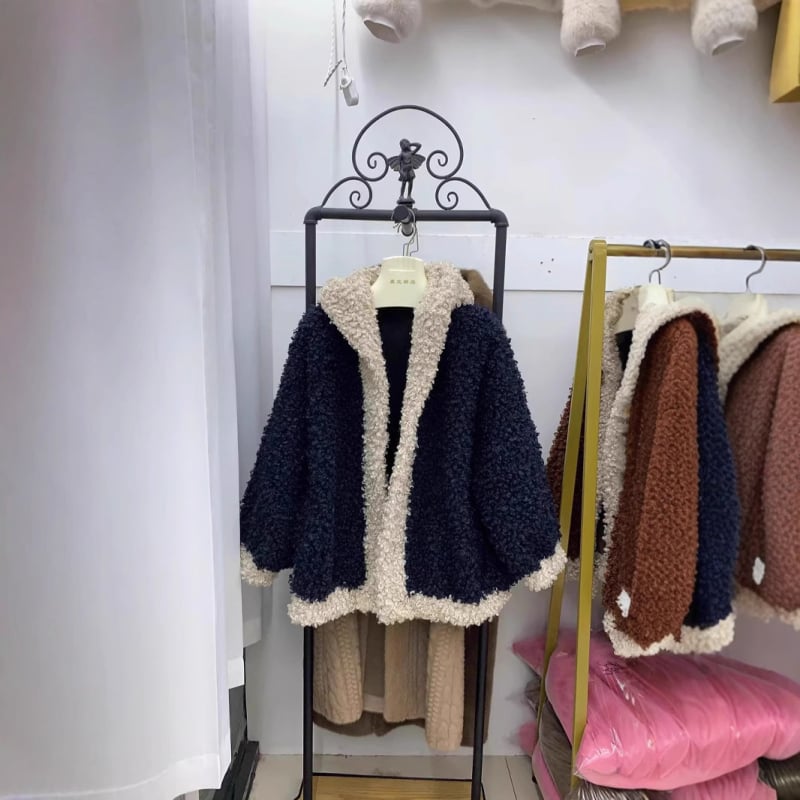 Ženski Teddy Bear kaput, srednje duljine, zimski stil, korejski dizajn, umjetno krzno, debeli pliš, plus veličina
