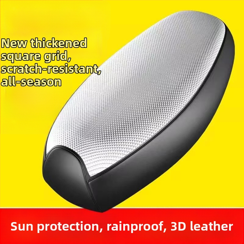 Elektrisko skūtera sēdekļa pārsegs ar UV aizsardzību, ūdensnecaurlaidīgs, pretslīdošs, izturīgs nolietojumam, biezināta izolēta sēdekļa spilvena visām sezonām