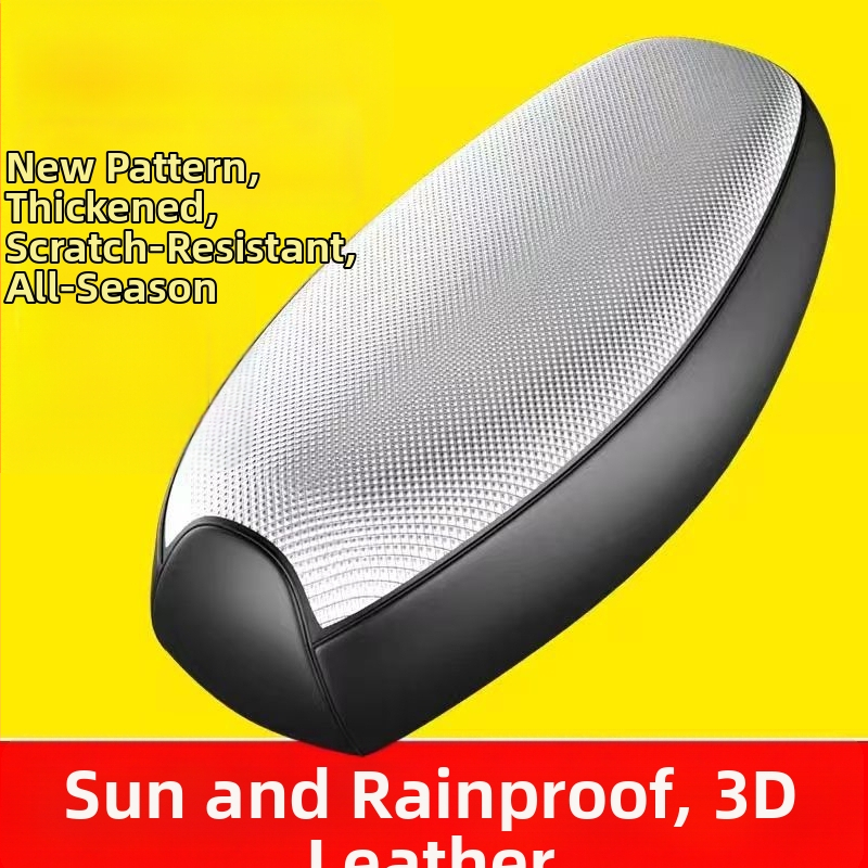 Elektrisko skūtera sēdekļa pārsegs ar UV aizsardzību, ūdensnecaurlaidīgs, pretslīdošs, izturīgs nolietojumam, biezināta izolēta sēdekļa spilvena visām sezonām