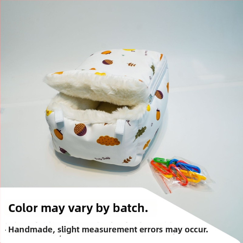 Siltā ziemas putnu ligzdas hamaks, kokvilna, karāms ar noņemamu dizainu, piemērots papagaiļiem un citiem maziem mājdzīvniekiem (Dong Wow)