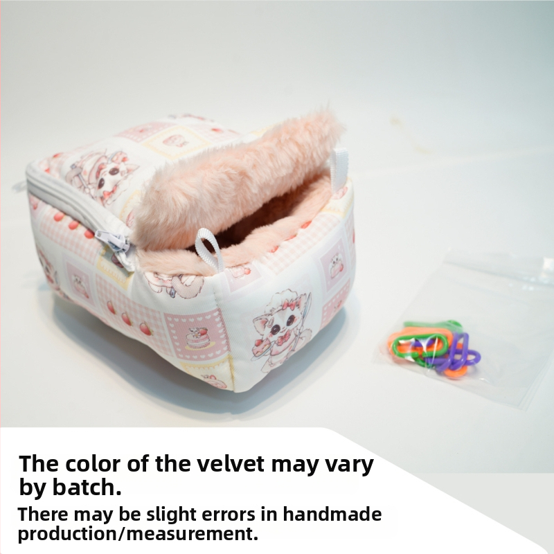 Siltā ziemas putnu ligzdas hamaks, kokvilna, karāms ar noņemamu dizainu, piemērots papagaiļiem un citiem maziem mājdzīvniekiem (Dong Wow)