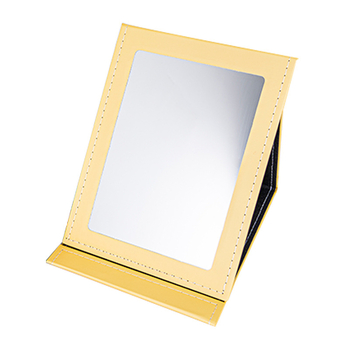 Kokkupandav kosmeetiline peegel Beauty Square, raam PU/PS/PVC, peegel, sobib elutoa või magamistoa jaoks