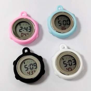 Електронен часовник с аларма, подсветка, седмичен календар, електронно движение, силиконов ремък