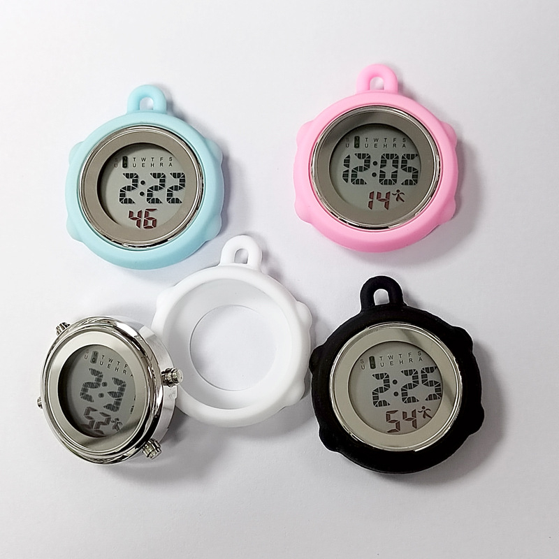 Портативен електронен часовник с цифров дисплей, будилник, подсветка и седмичен календар