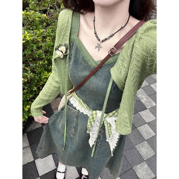 Двоен комплект: полиестерен костюм за жени с дълга пола и дълги ръкави, урбан стил