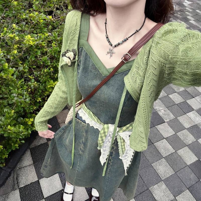 Двоен комплект: полиестерен костюм за жени с дълга пола и дълги ръкави, урбан стил