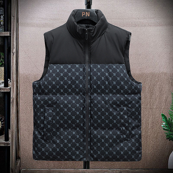Vesta bez rukava u dvostrukom stilu, stojeći ovratnik, Chenille tkanina, Spandex <30%, jesen 2025