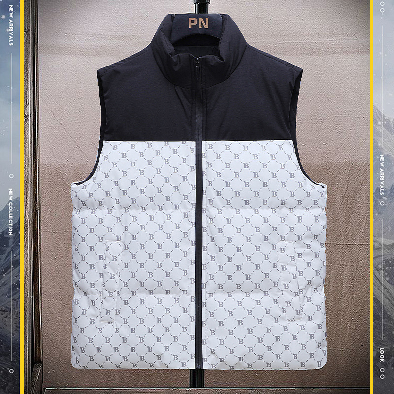 Vesta bez rukava u dvostrukom stilu, stojeći ovratnik, Chenille tkanina, Spandex <30%, jesen 2025