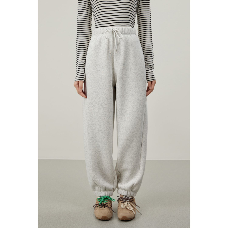 Női pamut haremszabadidőnadrág, elegáns ingázó stílus, 59,2% pamut, téli 2025 kiadás