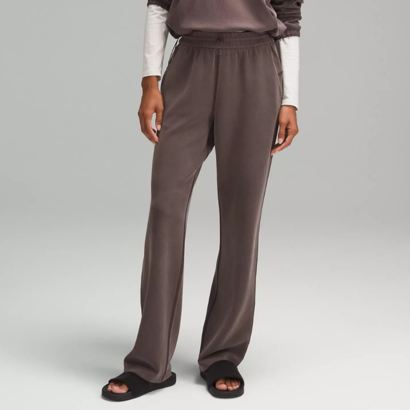 Pantaloni femei Slim-Fit cu talie medie – uscare rapidă, 80% nylon, amestec de bumbac, relaxare și sport