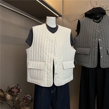 Ženski vest od chenille, polo ovratnik, 90–95% spandeks, proljeće 2025