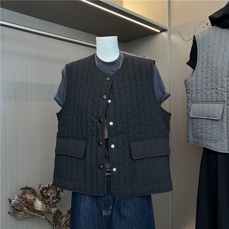 Ženski vest od chenille, polo ovratnik, 90–95% spandeks, proljeće 2025