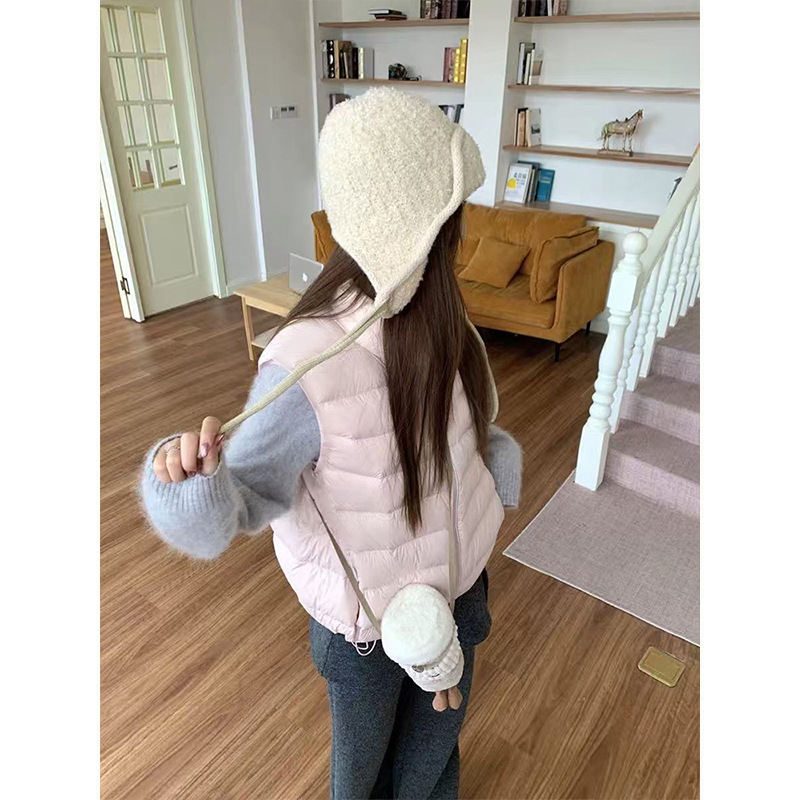 Veste ar augstu apkakli, bez piedurknēm | Materiāls: neilons ar poliesteru | Aizdare: rāvējslēdzējs | Stils: japāņu/korejas brīvā stila