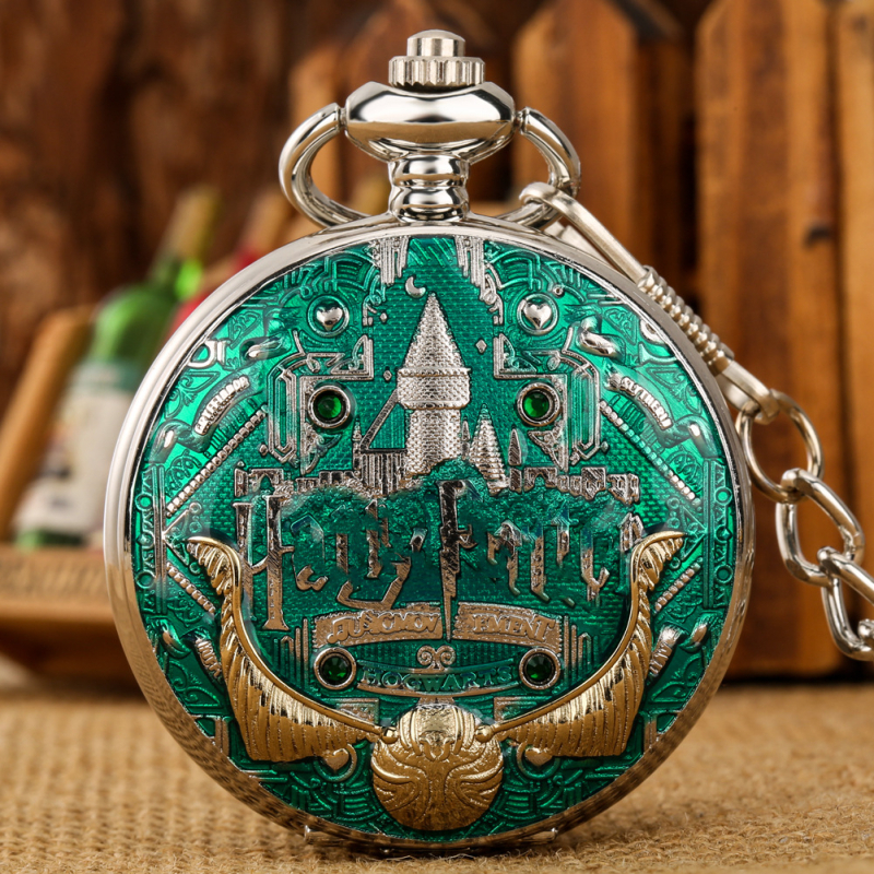 Automātisks mehāniskais kabatas pulkstenis ar skeleta dizainu, romiešu numuri, atlokāms vāciņš, cinka sakausējuma korpuss