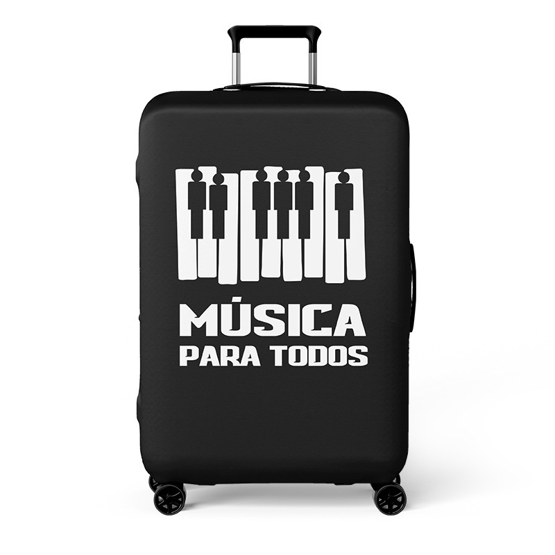 Noble birth bagažo dangtis – 56–75L, poliesteris, atsparus dėvėjimui, įdėklas poliesterio-spandekso, peizažo raštas, miesto minimalistinis stilius