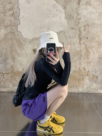 Dámske nohavice s šnúrkou v páse, Harajuku Wind štýl, rovný strih, polyester