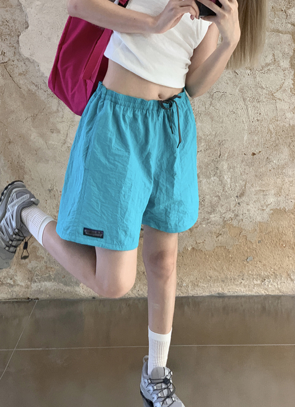 Dámske nohavice s šnúrkou v páse, Harajuku Wind štýl, rovný strih, polyester