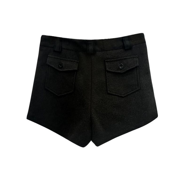 Ženske široke hlače, 3/4 duljine, PVC glavni materijal, poliester, casual stil