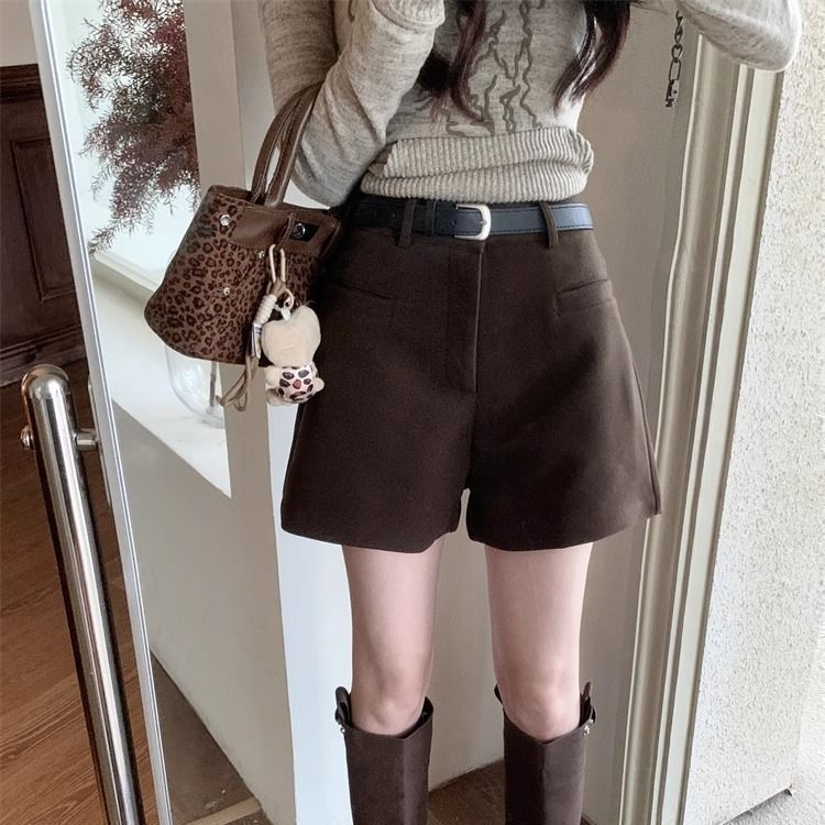 Γυναικείοι καθημερινοί παντελόνες – φαρδιά γραμμή, μήκος τριών τετάρτων, ύφασμα υφαντό, βασικό ύφασμα πολυεστέρας