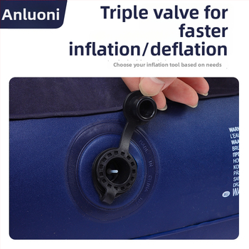 Õhupõhine voodi Aloni, kaal 3 kg, maksimaalne kandevõime 300 kg, flokingu pind