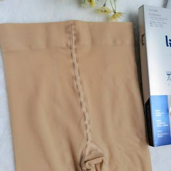 Καλσόν Velvet, ελαφρά διαφανές 15D, αόρατο σχήμα, μονόχρωμο, πολυεστέρας