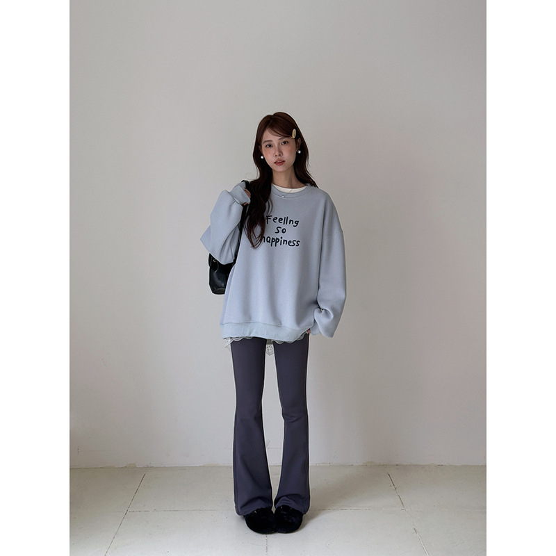 Панталони за йога с висока талия, цветен блок, тесен крак, нейлон, микроеластичност, зима 2025