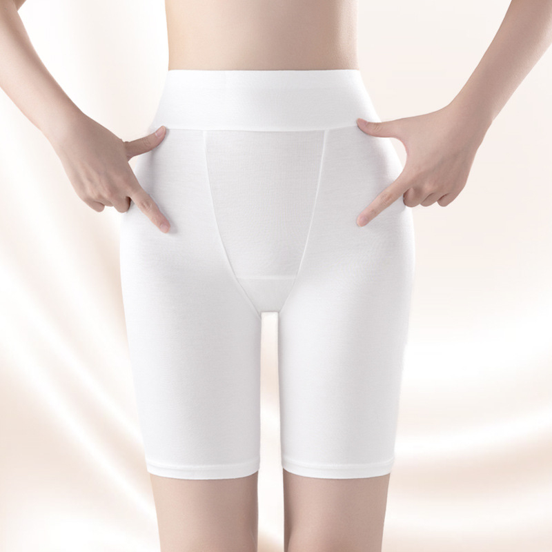 Sieviešu drošības šorti, augsta josta, 2-in-1 apakššorti, galvenais materiāls viskoze 93,6%, starpzina 100% kokvilna, necaurredzami