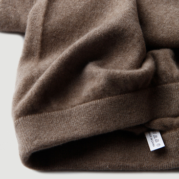 Дамски кашмирови плетени панталони, топли, тесно прилепнали, едноцветни