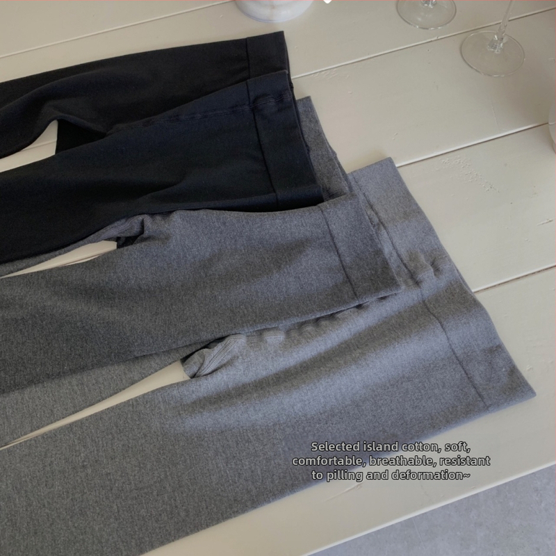 Leggings od pamuka 70-80%, uzorak prugasti/kockasti, podizanje stražnjice i oblikovanje tijela, japanski stil