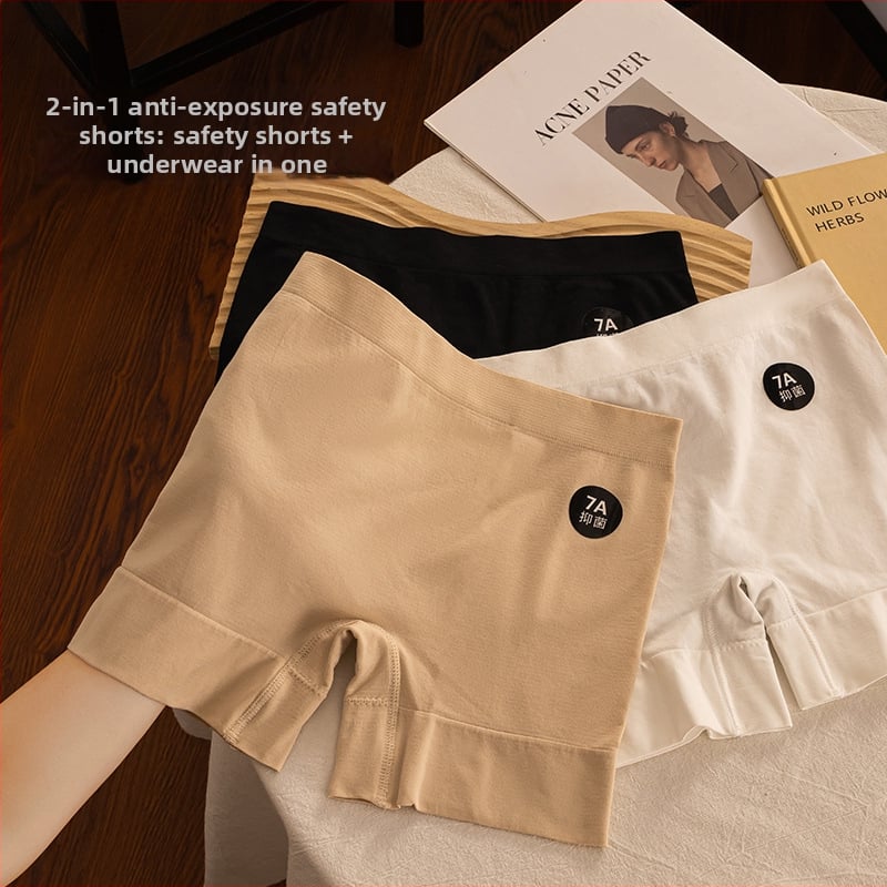 Bezšuvju sieviešu apakšveļa ar vidukļa līmeni, galvenais audums 95% neilons, klīns 100% kokvilna, vienkrāsains raksts