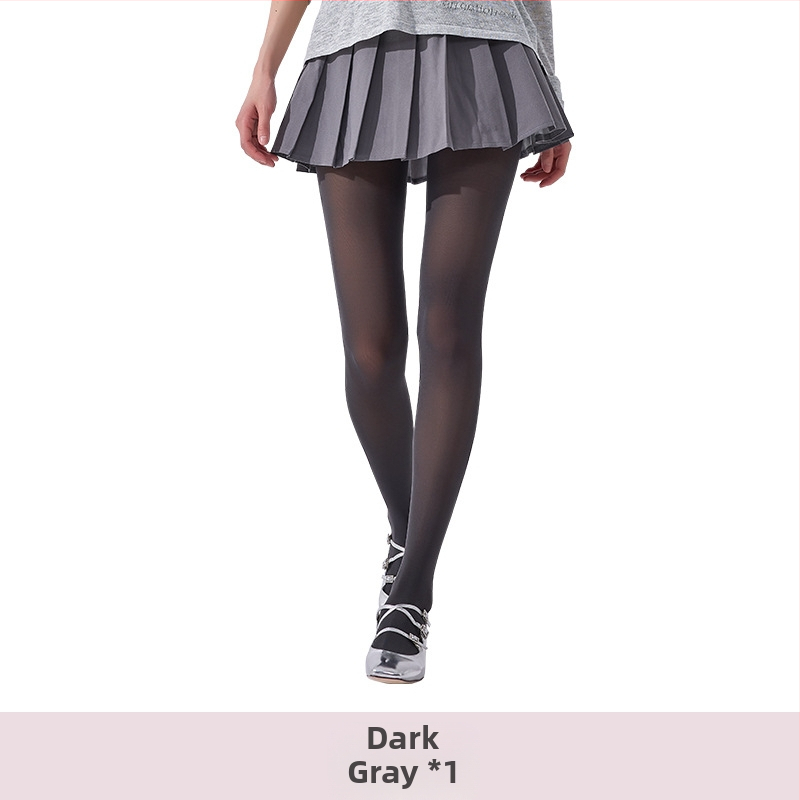 Pančuchy z velúru 80D nylon, s nohami, stredná hrúbka, priedušné