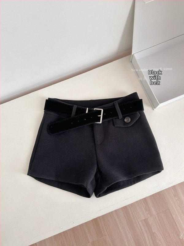 Vilaseguga segu madalal talje, kolmveerand pikkusega püksid, paks kangas, jaapani- ja korea vaba aja stiil, talv 2025