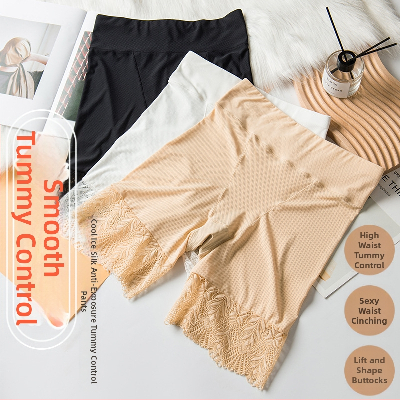 Bezpečnostné šortky; Ice Silk látka, pletená, vysoký pás, 87% nylon, rýchloschnúce