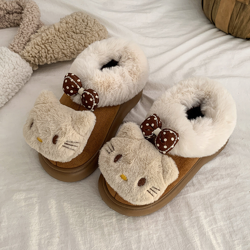 Dámske snehové čižmy s velúr vrškom, gumová podrážka, slip-on, vnútorná výstelka z umelej kožušiny, výška päty 3–5 cm
