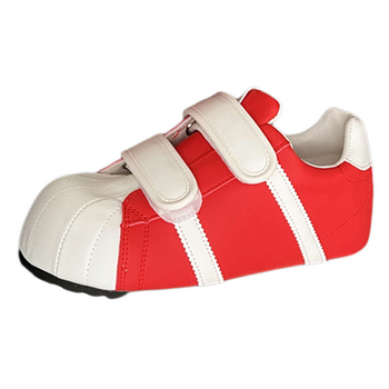 Női alacsony profilú tornacipő PU felsőrésszel, gumírozott talppal, 3 cm-es magasság-növelés, Velcro-zárás, injekciós formájú talp