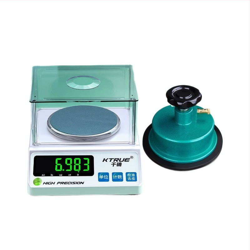 Elektroniska tekstilizstrādājumu svari audumu, papīra un kartona mērīšanai; zīmols Qianque, modelis Jewelry scale